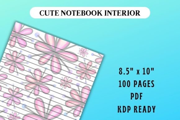 Bright Flower Journal Interior: A Versatile Foundation for Creative Expression and Practical Planning