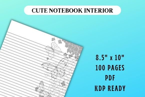 Butterfly Flowers Journal Interior: A Thoughtful Foundation for Creative and Professional Note-Taking