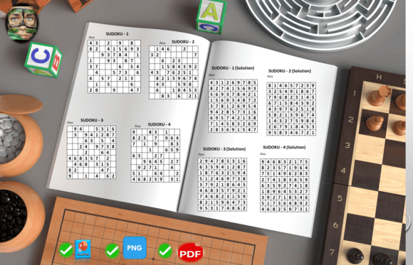 Easy Sudoku Puzzles with Solutions