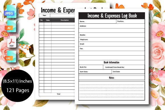 Income and Expense Log Book KDP Interior: What to Check Before You Publish