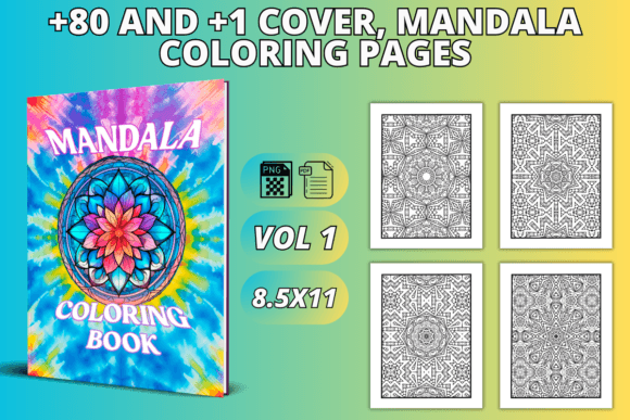Mandala Coloring Pages - VOL 1