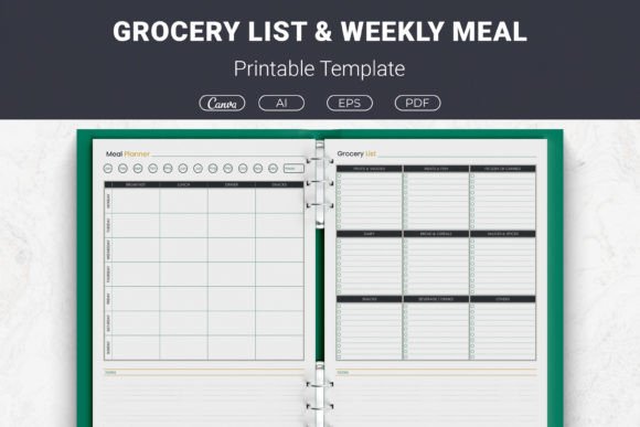 Mastering Your Week with a Grocery List Weekly Meal Planner