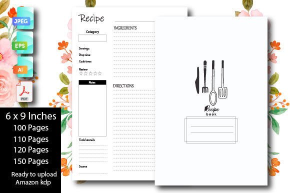Recipe Book Template KDP Interior: A Practical Tool for Self-Publishers