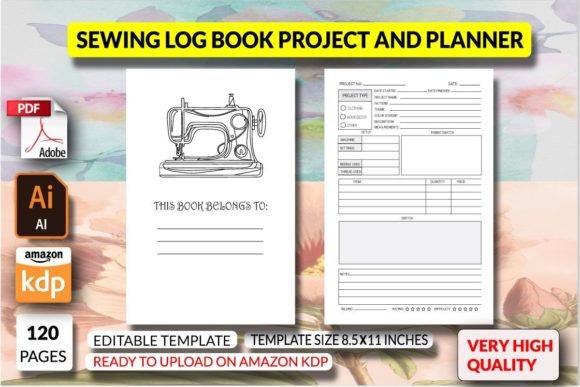Sewing Project KDP Interior Log Book: Why a Dedicated Menstrual Cycle Tracker Beats Guesswork Every Time