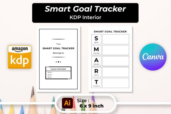 Smart Goal Tracker KDP Interior
