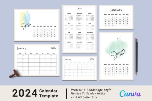 Stop Wasting Time on Disorganized Planning: Why the Calendar Template Calendar 2024 Bundle Changes Everything