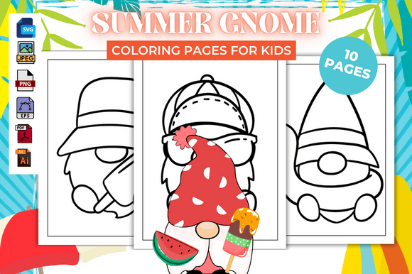 Summer Gnome Coloring Pages for KDP: A Practical Guide for Publishers and Creators