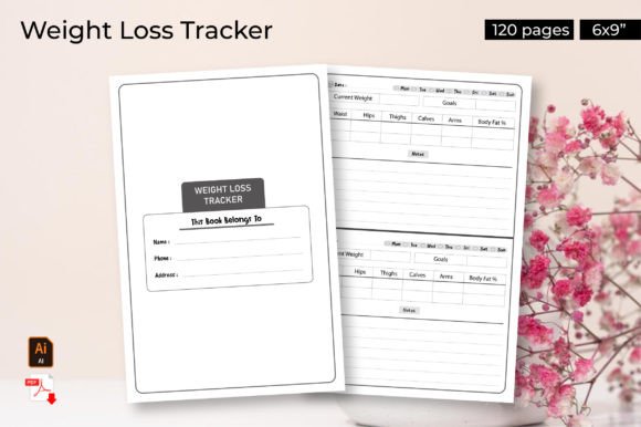 Unlock Your KDP Success with a Premium Weight Loss Tracker Interior